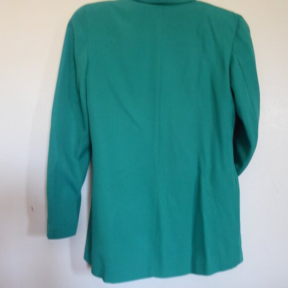 Green Blazer by Baronesa Size 8 - Picture 3 of 4